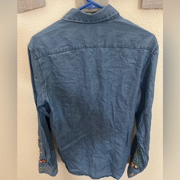 Embroidered Paul Smith Button up shirt Size L - Picture 2 of 5